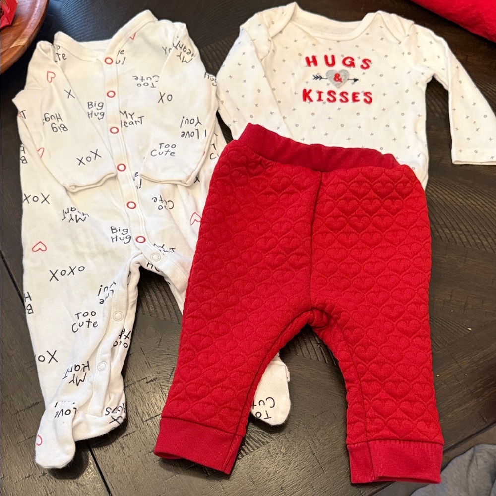 Carter’s/Cat & Jack Valentine’s Day Bundle - 3-6/6 months